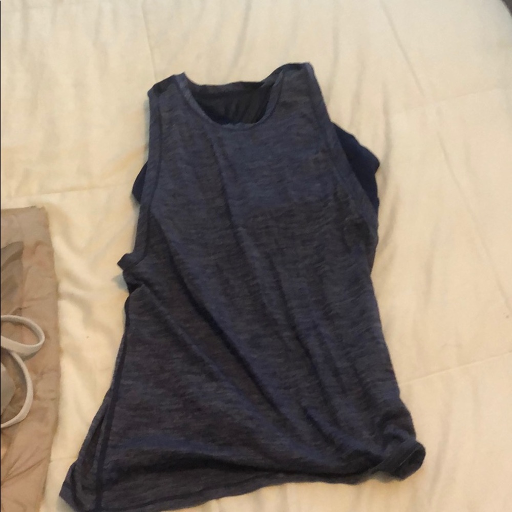 Navy tank top
